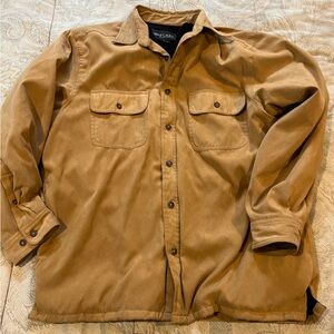 Weatherproof Men's Tan Shirt Jacket